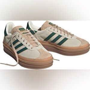Adidas Originals Gazelle Bold - Cream White / Green minor wear
7.5 Women’s
